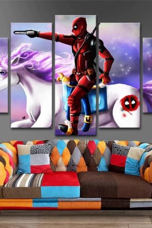 Obraz jednorożec Deadpool