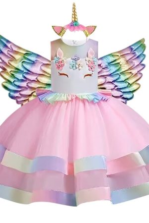 Opaska jednorożec dla dziewczynki cosplay różowa