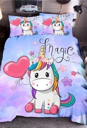 Pościel jednorożec dla dziewczynki magiczna